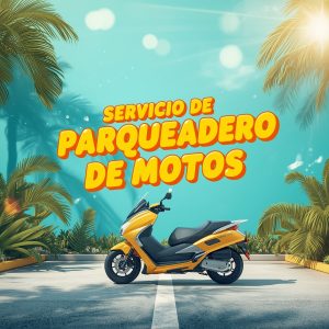 Servicio de parqueadero de motocicletas